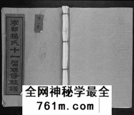 江西揭氏族谱-宁都县豫章揭氏十一修族谱[不分卷].pdf电子版