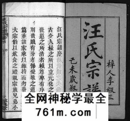 湖北汪氏族谱-汪氏宗谱[5卷,首2卷](别名：Wang Shi Zong Pu).pdf电子版