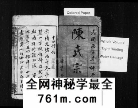 湖南陈氏族谱-陈氏宗谱 [34卷,首3卷,末5卷].pdf电子版