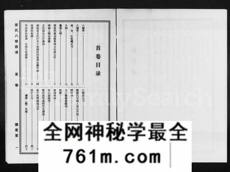 湖南崔氏族谱-崔氏八修族谱 [9卷,含卷首].pdf电子版