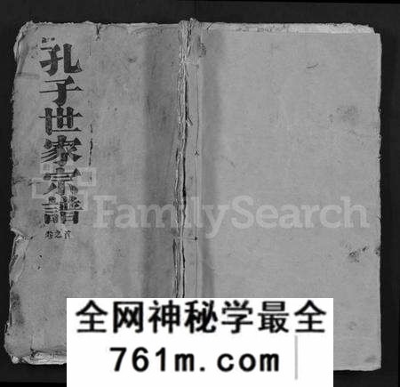 湖北孔氏族谱-孔子世家支谱 [4卷,首1卷](别名：Kong Zi Shi Jia Zhi Pu).pdf电子版