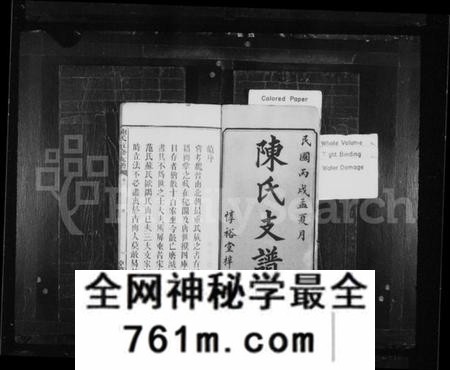 湖南陈氏族谱-陈氏支谱 [20卷,含卷末1卷].pdf电子版