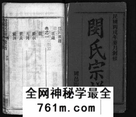 湖北闵氏族谱-闵氏族谱 [9卷](别名：闵氏宗谱、楚安闵氏宗谱、Min Shi Zu Pu、闵氏族谱).pdf电子版