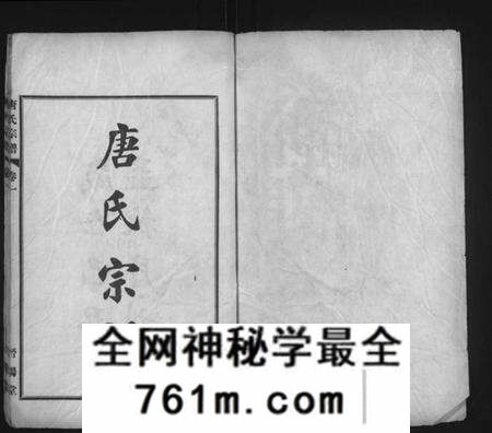 湖北唐氏族谱-唐氏宗谱 [6卷](别名：晋阳堂唐氏宗谱、Tang Shi Zong Pu).pdf电子版
