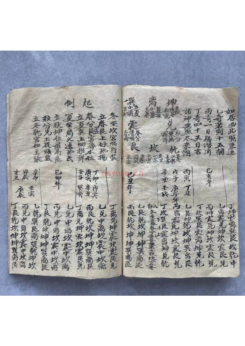 看日子手抄本