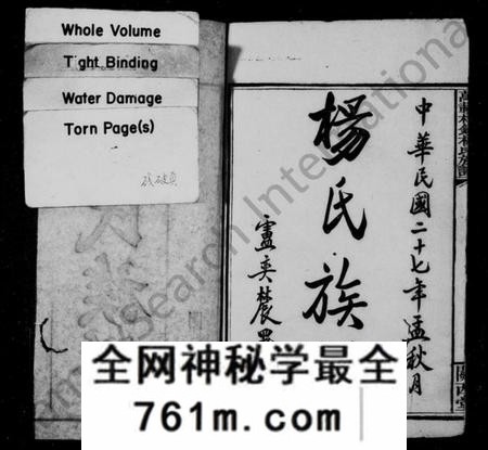 湖南杨氏族谱-杨氏族谱 [23卷,及卷首].pdf电子版
