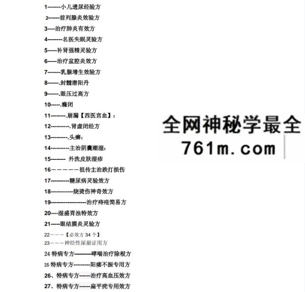 王幸福 特病专方《中医大师临床文集》38页