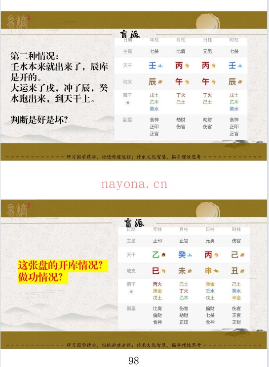杨清娟铁口定乾坤一本书读懂盲派做功326页PDF
