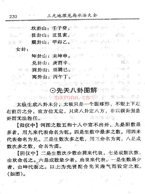 吴明修《三元地理龙局水法大全》上下两册