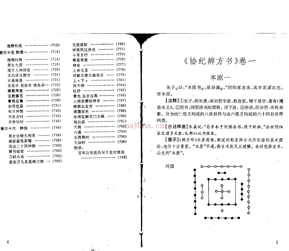 协纪辨方书 择吉术注评 上下2册PDF