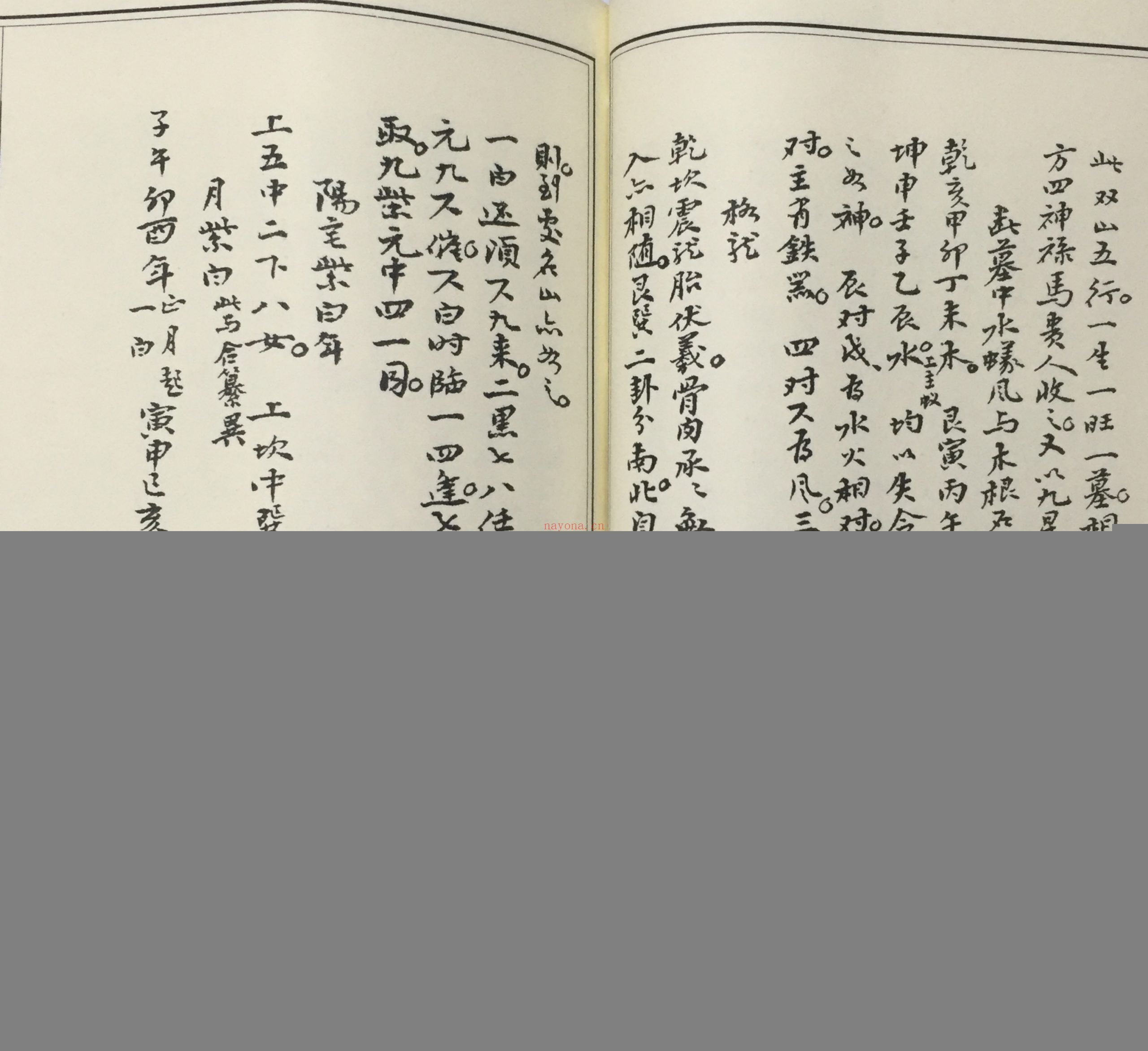古籍藏本白鹤神仙 心传挨星法例全