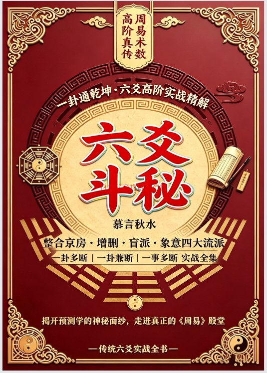 慕言秋水六爻斗秘一卦多断一卦兼断438页PDF