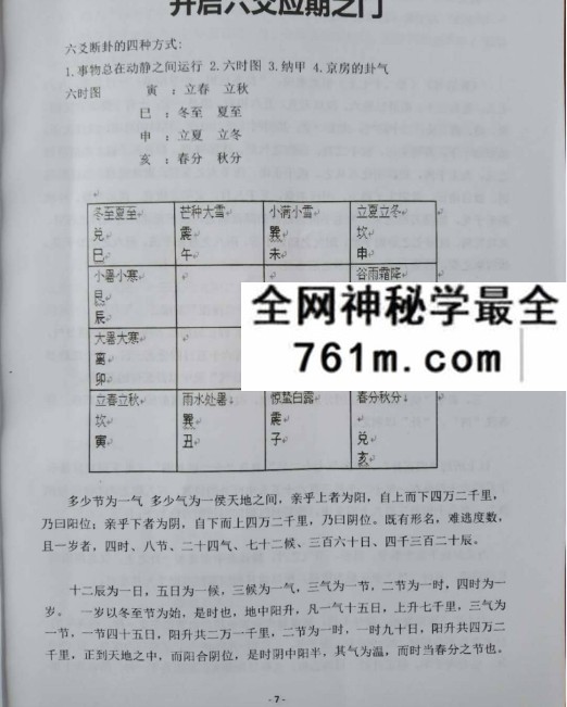 张煜《开启六爻应期之门》71页