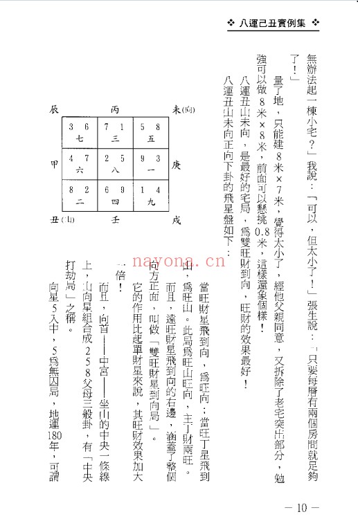梁超八运己丑实例集117双页PDF 风水案例