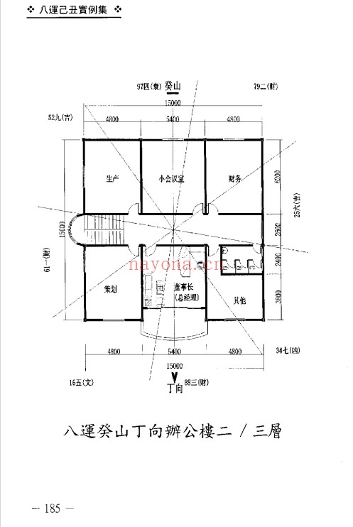 梁超八运己丑实例集117双页PDF 风水案例