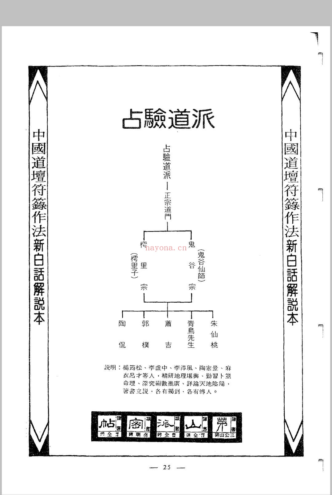 中国密帖全集《茅山派散毛密帖》