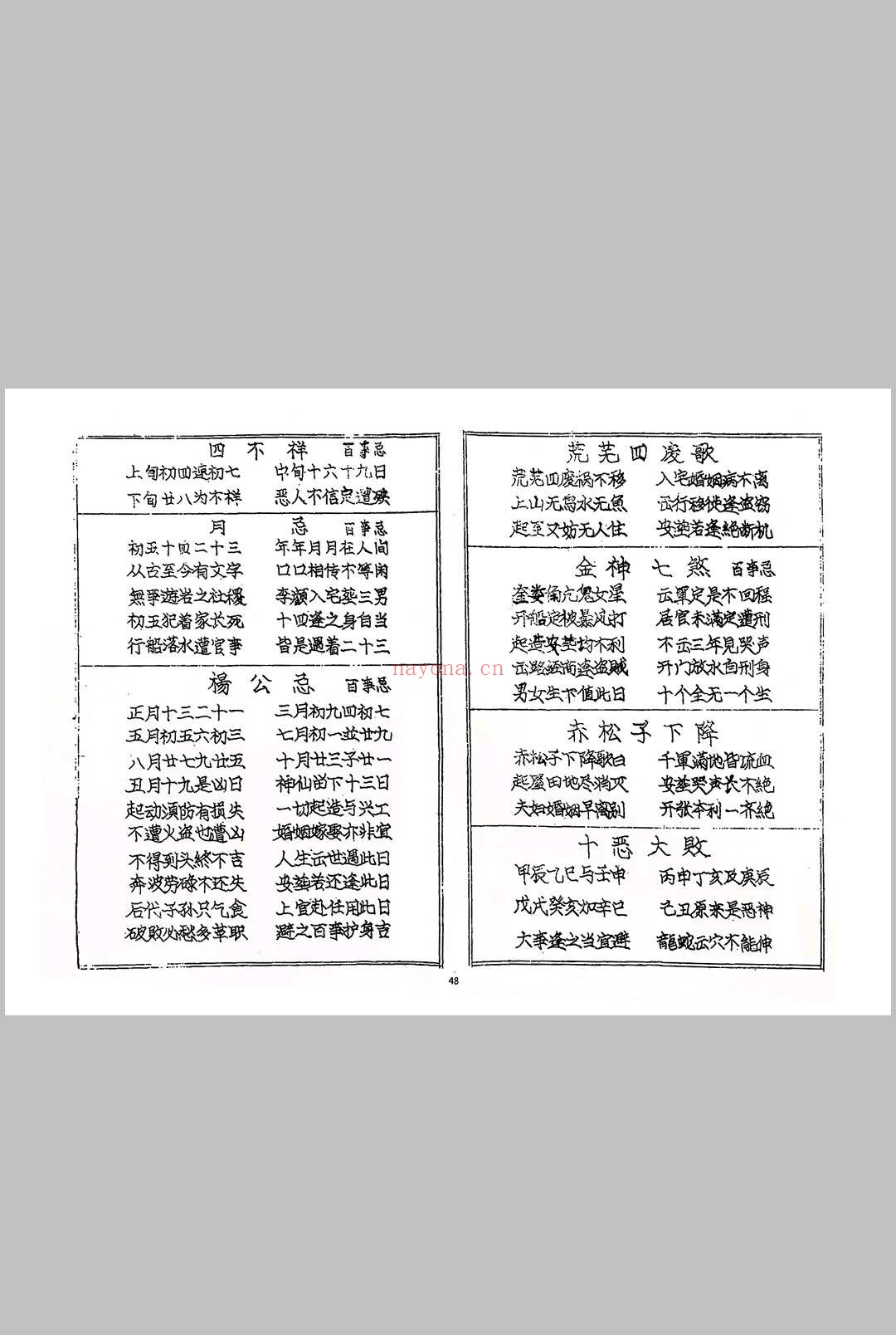 《象吉通书》上海书局