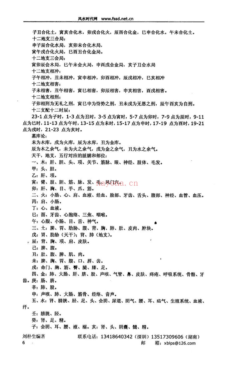 《刘朴生风水资料合集》PDF电子书（9册PDF电子书）