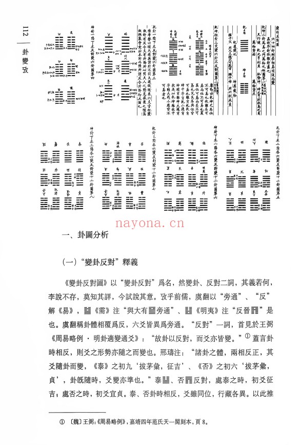蔡飞舟卦变考400页PDF 易学教程