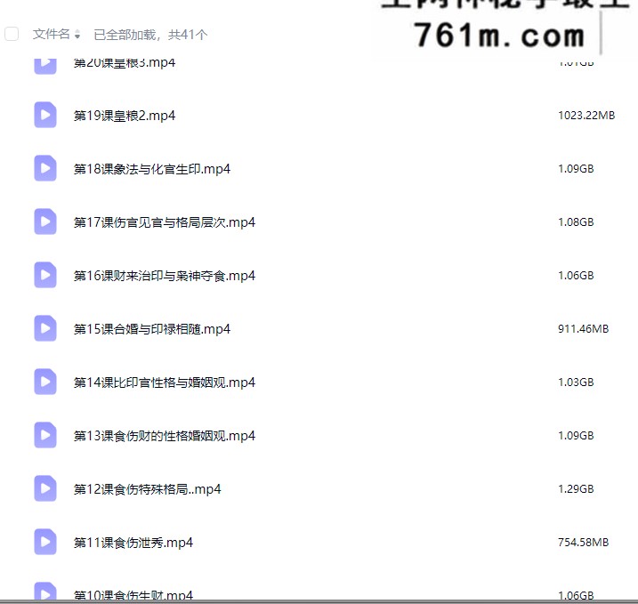 玄源盲派高级班 第一期41集视频 +第二期 125集 视频+课件