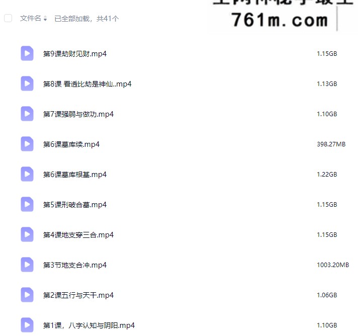 玄源盲派高级班 第一期41集视频 +第二期 125集 视频+课件