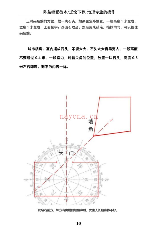 陈益峰迁坟下葬地理专业操作格龙三法2本彩色PDF