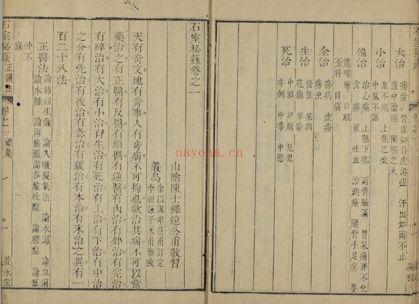 《仲景石室秘录真本》429页双页版