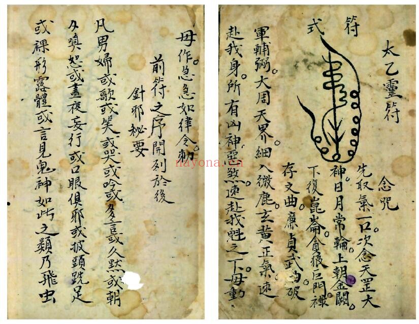 《道医灵旨针邪秘要》42页双页版