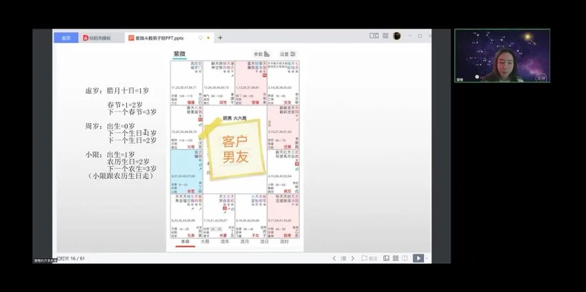 壹糖老师《紫微线上弟子研修》视频11集