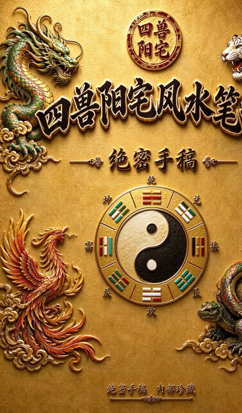 四兽阳宅风水弟子手抄笔记154页电子版 ：