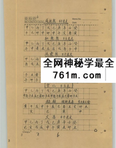 《四柱八字笔记》148页