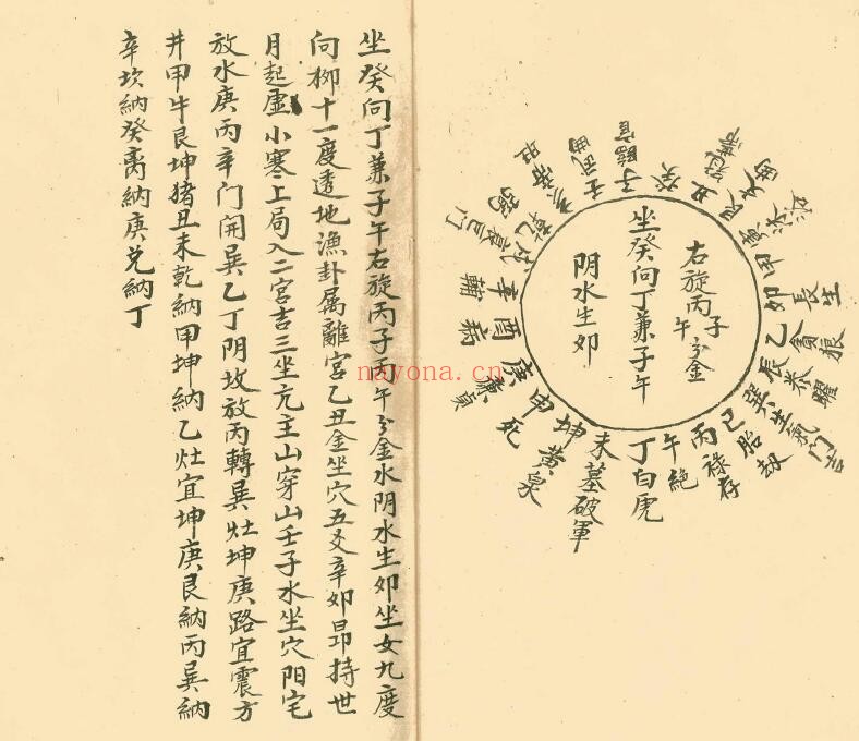 风水古籍《四墓九星》62页双页版