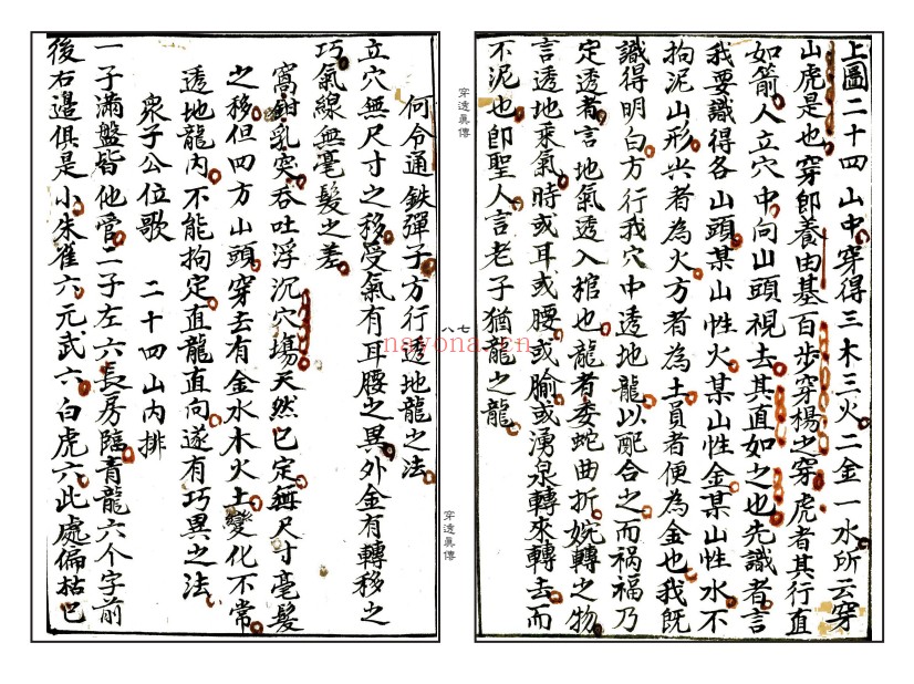 张九仪穿透真传精修版古籍打印版43双页PDF