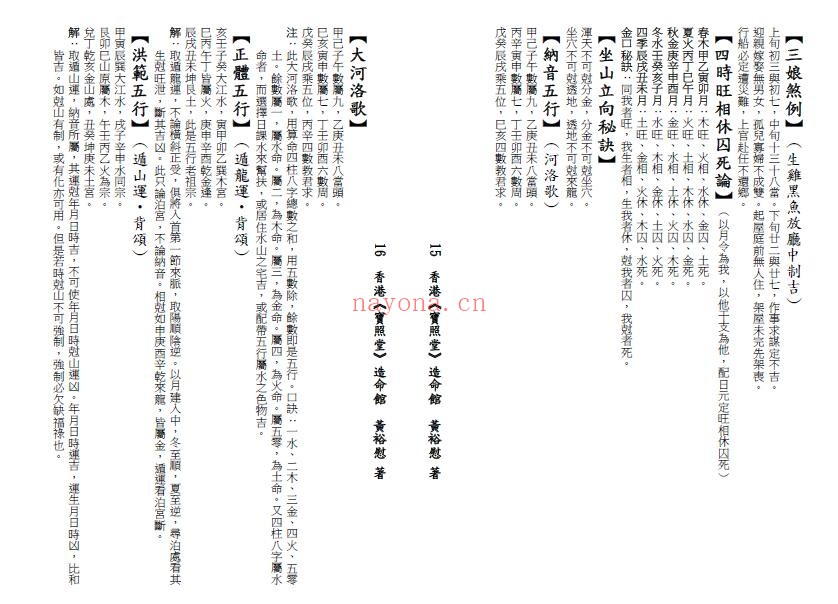 宝照堂《二十四山立向易徽秘旨》90页双页版