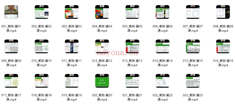 朱彦泽《紫微斗数系统课》三合紫微斗数 视频课23集