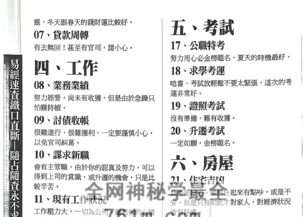卜阳《速查铁口直断 事业篇》PDF电子书600页