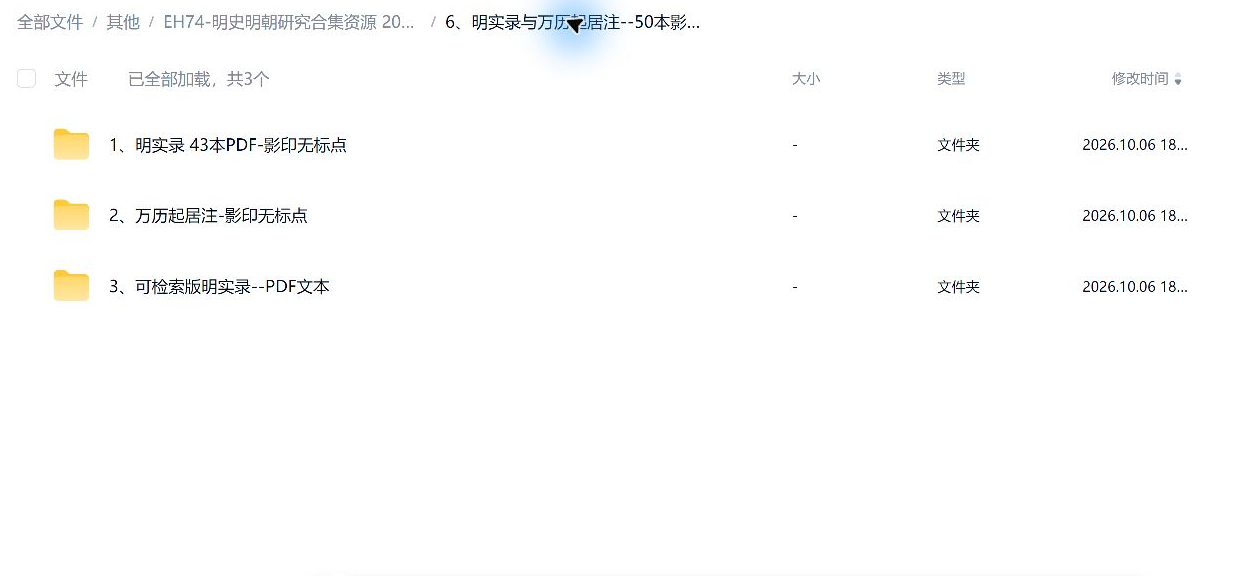 ming_6_root 网盘实际目录截图