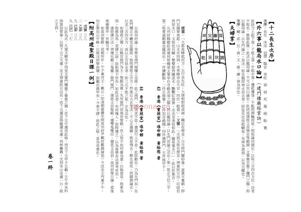 《二十四山立向易徽秘旨》