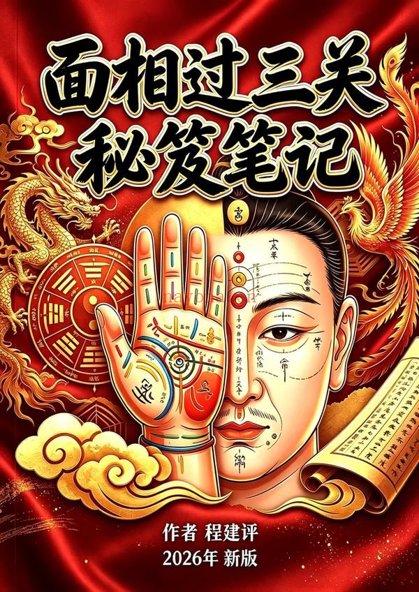 程建评《相法过三关秘笈笔记-现代手稿笔记》PDF电子书（188页）