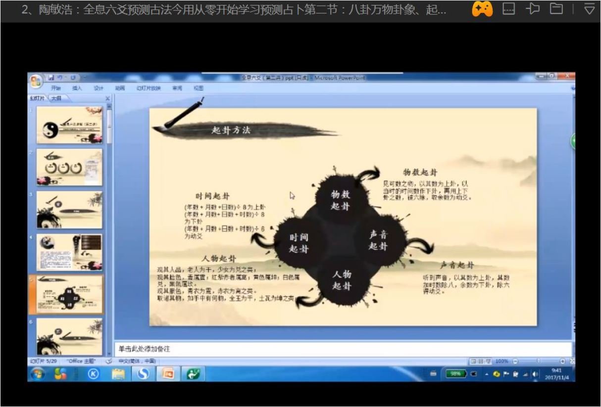 六爻预测课程原始资料图片第4