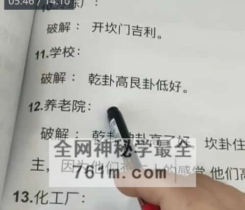 阴阳二宅直断视频 讲解34 集