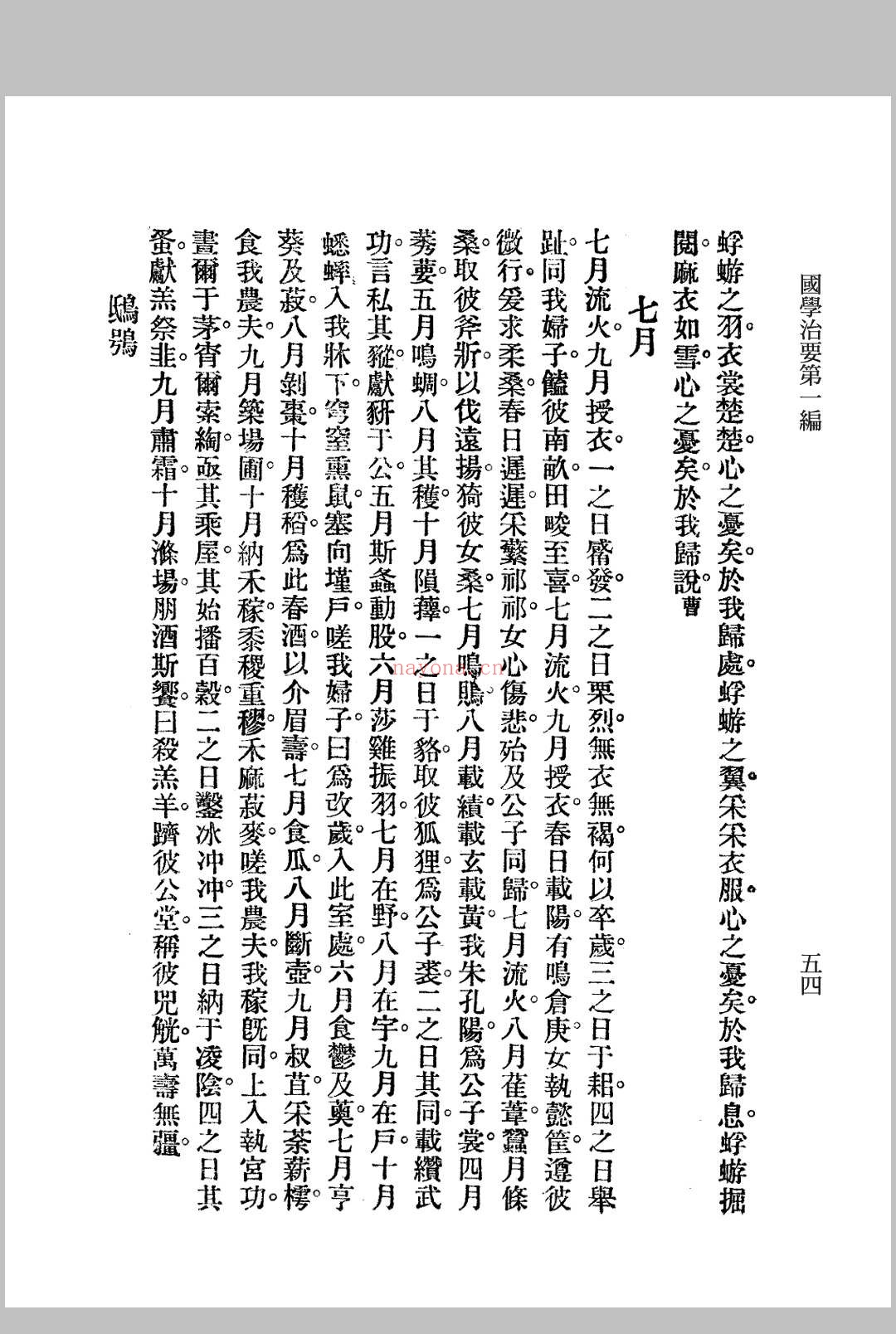 国学治要 七篇 张文治编