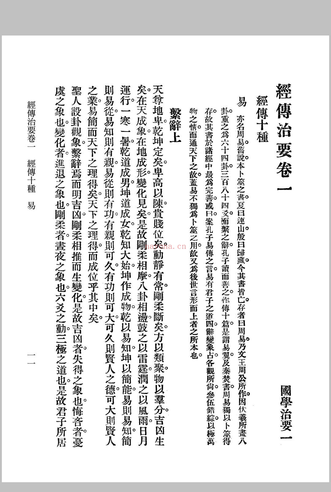 国学治要 七篇 张文治编