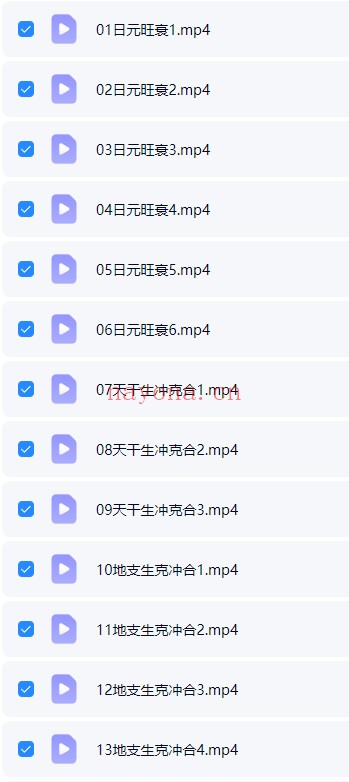 孚居八字命理中级课程39集视频 八字教程