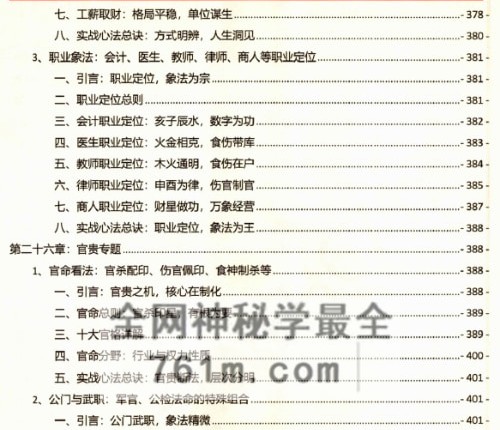 盲派八字顶级秘法象法理法技法上下册PDF电子书604页