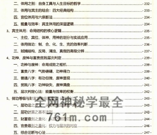盲派八字顶级秘法象法理法技法上下册PDF电子书604页