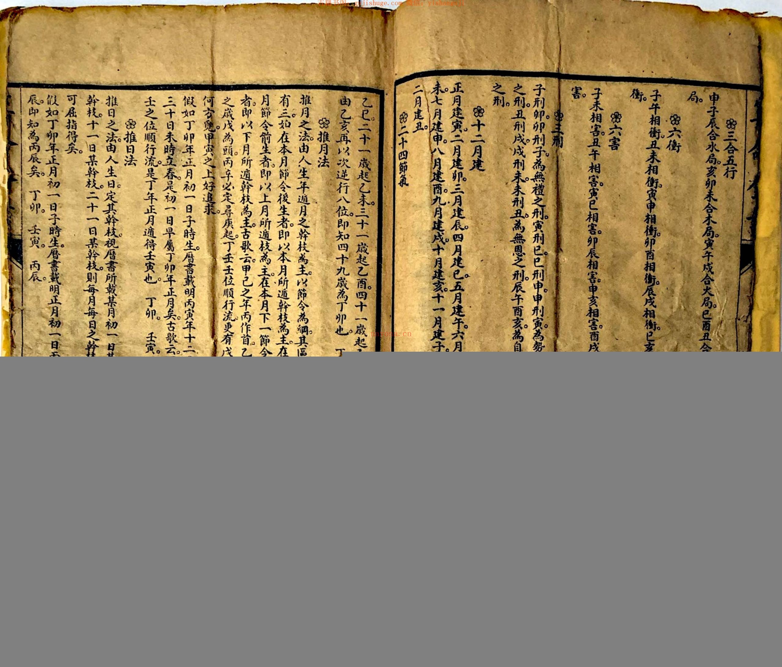 本秘，算命全书