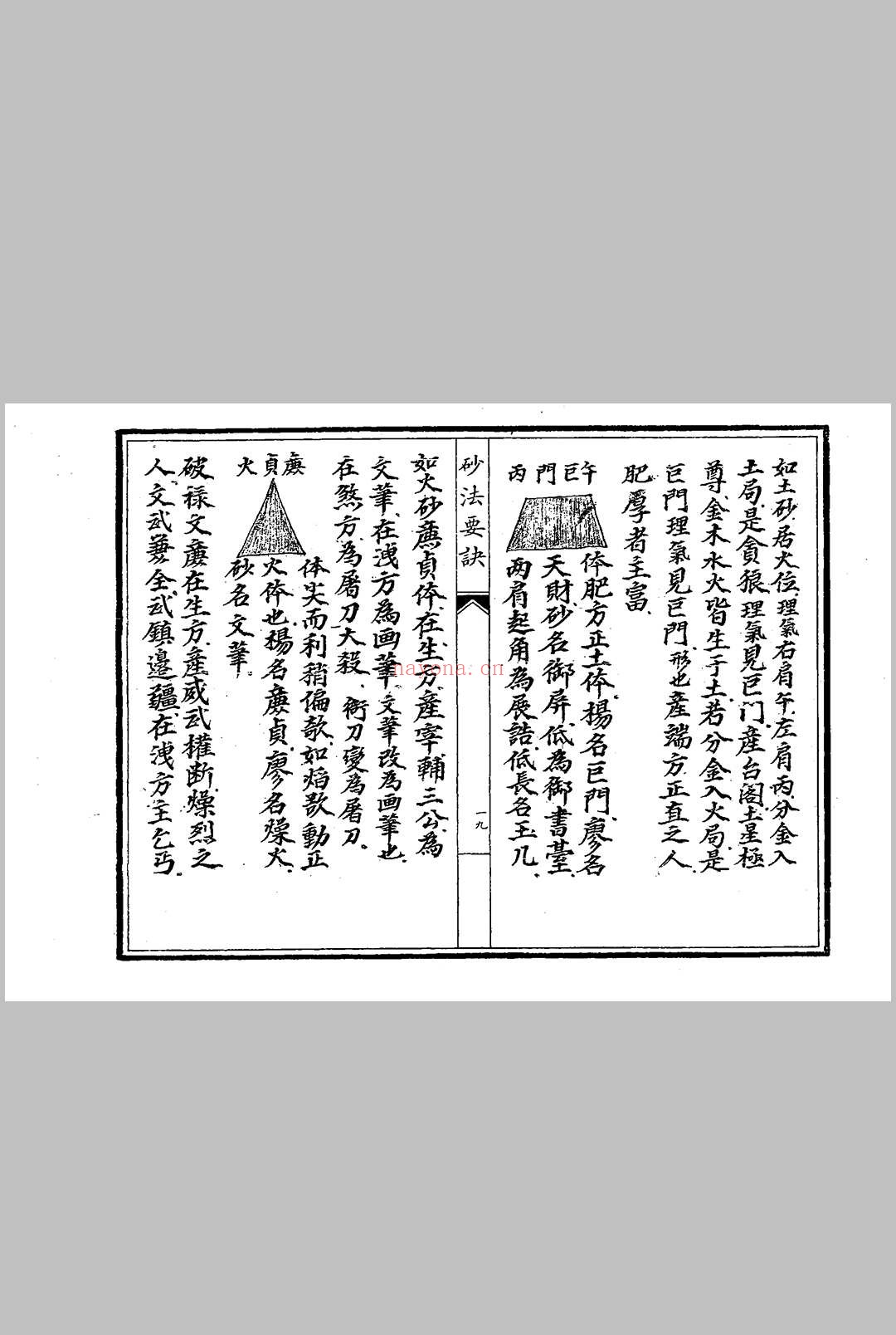 《砂法要诀》