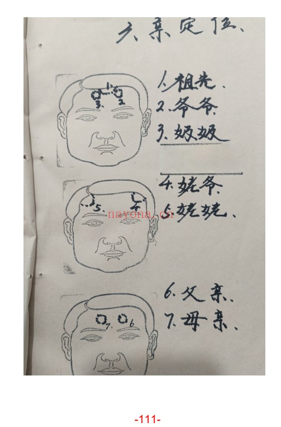 程建评相法过三关秘笈笔记186页PDF 面相教程