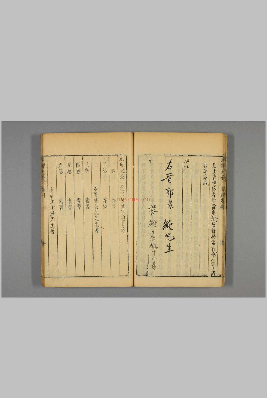 地理大全. 1-2集 李国木 删定 武林 崇善堂